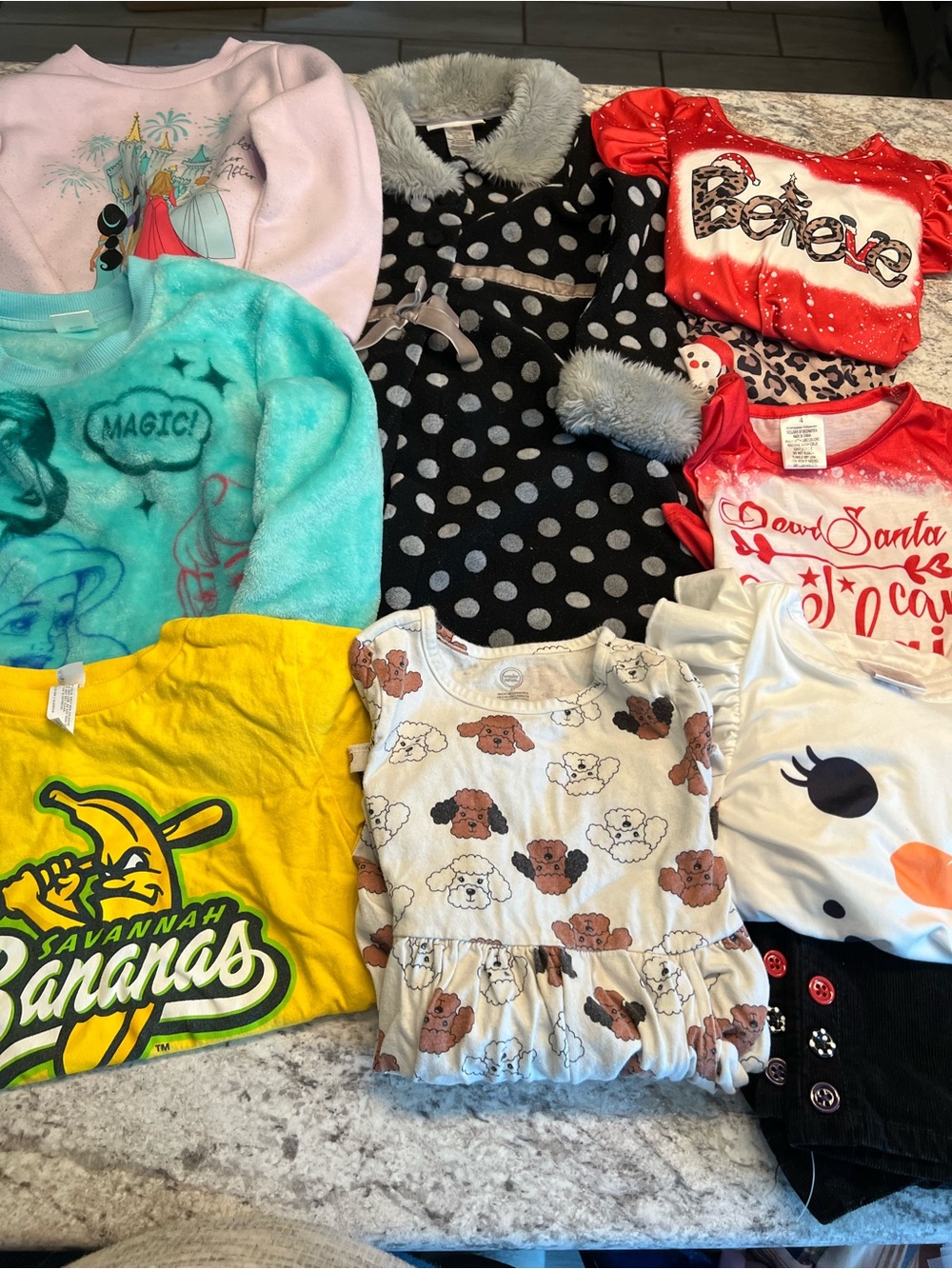 Girls 4T Fall Winter Preloved Bundle of 10 pieces
